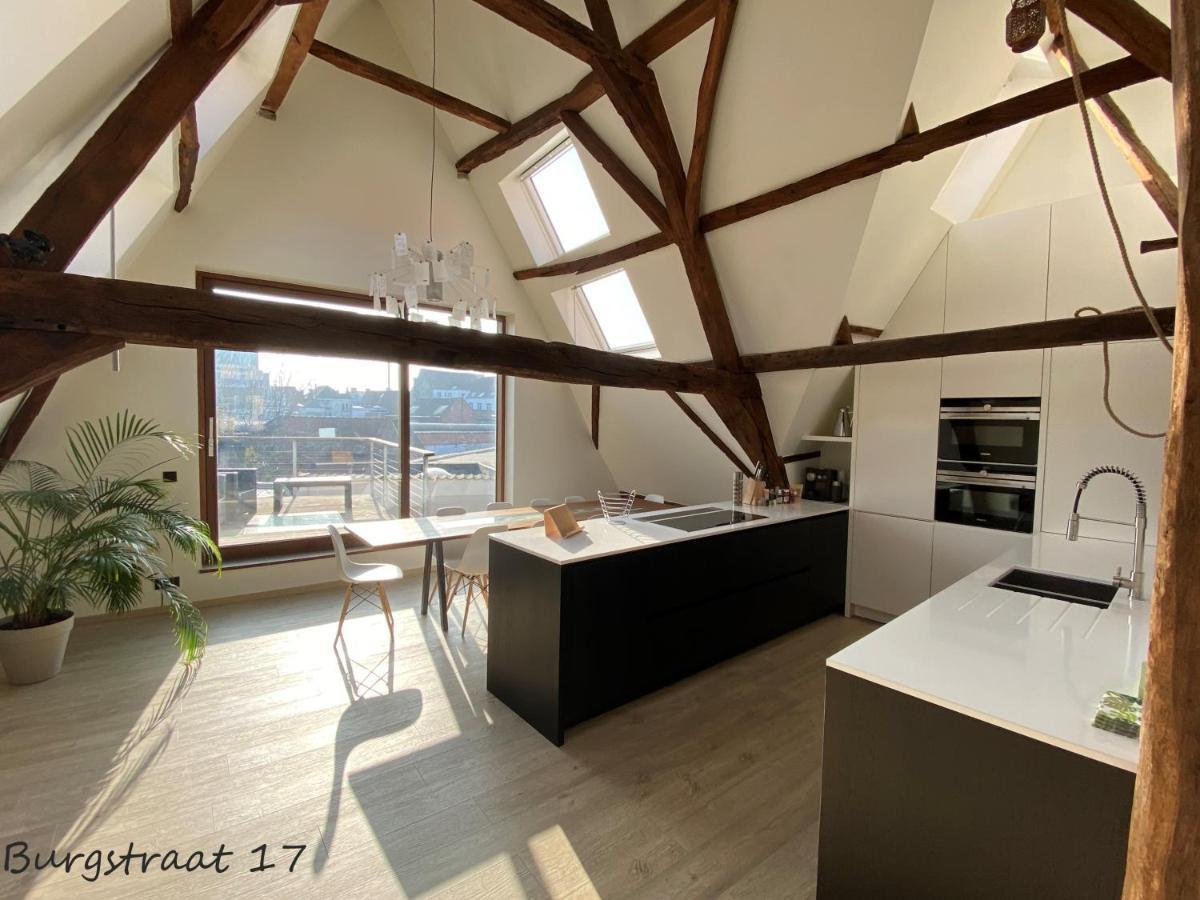 Burgstraat 17 Apartment In Exclusive Patrician House In Medieval 헨트 외부 사진